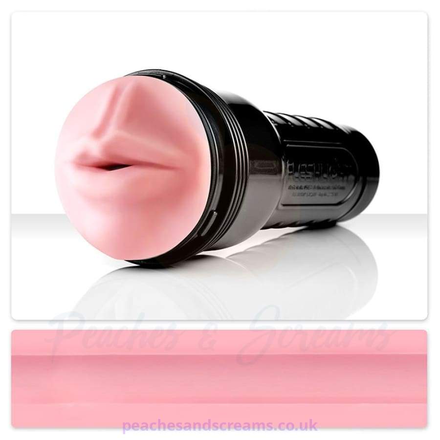 Fleshlight Realistic Pink Mouth Male Blowjob Masturbator