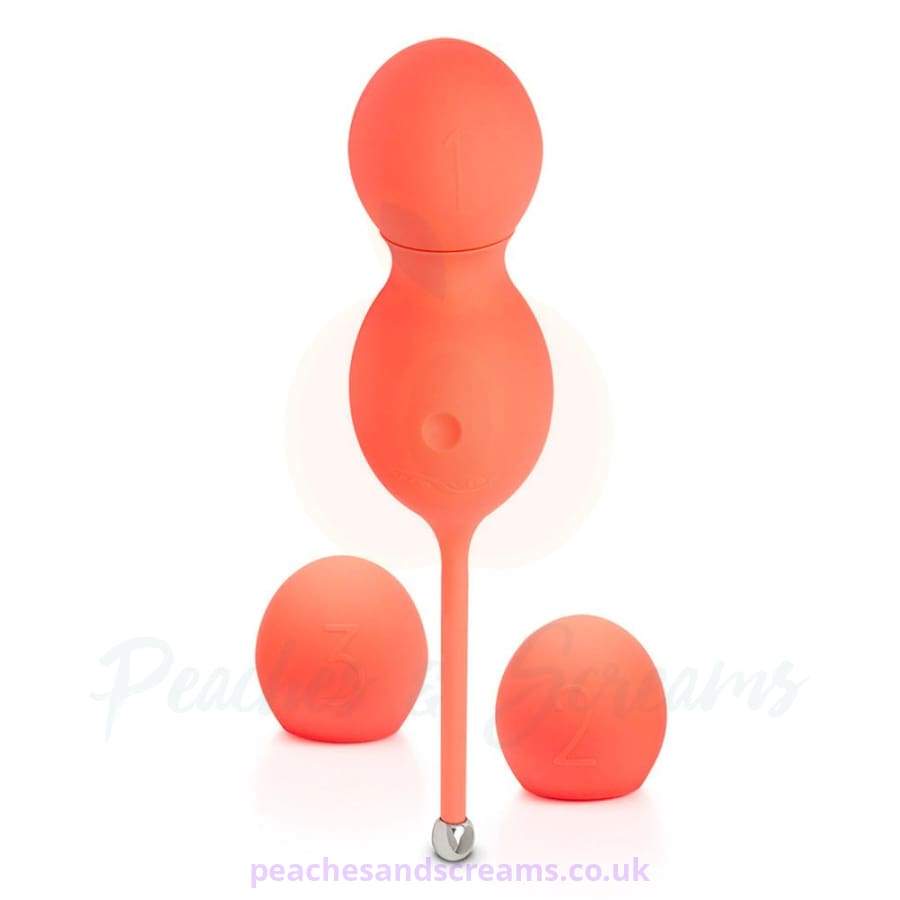 WeVibe Bloom Vibrating Kegel Ball Kit with 3 Weighted Balls