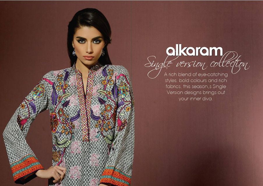 Exclusive Eid Collection 2015 by Alkaram studio